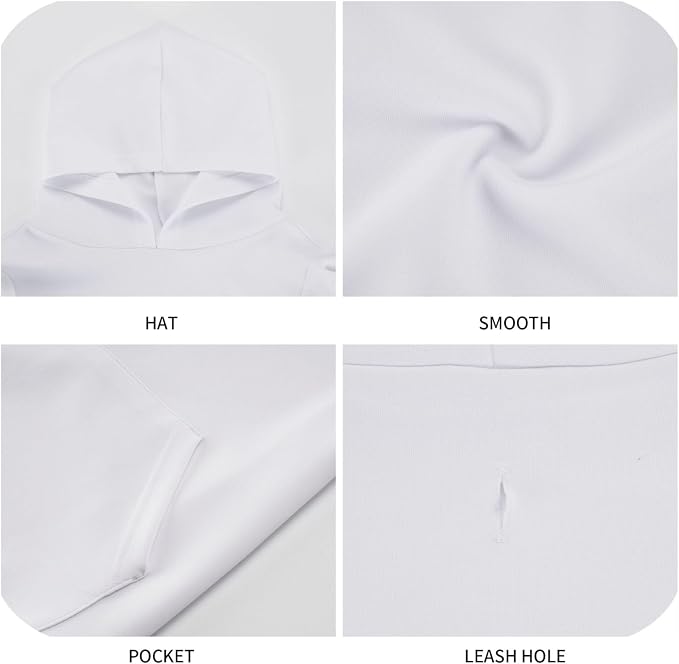 Custom Dog Hoodie Add Your Design Soft & Warm Personalized Photo Text Logo Name - Image 6