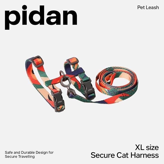 pidan Cat Harness and Leash Set, XL Size - Image 2