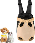 Dog Carrier Backpack, Adjustable Puppy Front Carrier Backpack, Ventilated Dog by nulala