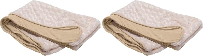 Furhaven Replacement Dog Bed Cover Ultra Plush Faux Fur & Suede Contour Luxe by FurHaven