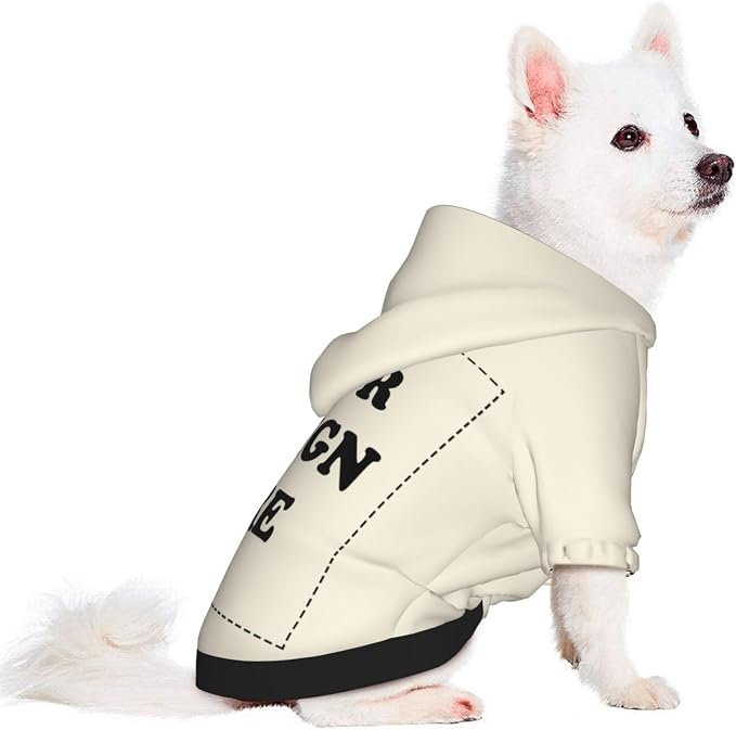 Dog Clothes, Custom Dog Hooded Sweatshirt, Personalized Pet Costume Robe Shirt - Image 2