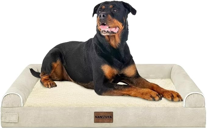 Large Dog Bed Orthopedic Washable: Beds Bolster XXL Bed Big XLarge Dogs Egg - Image 9