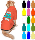 Custom Dog Clothes with Photo Name Logo Personalized Dog Sweaters by Mynvzrk