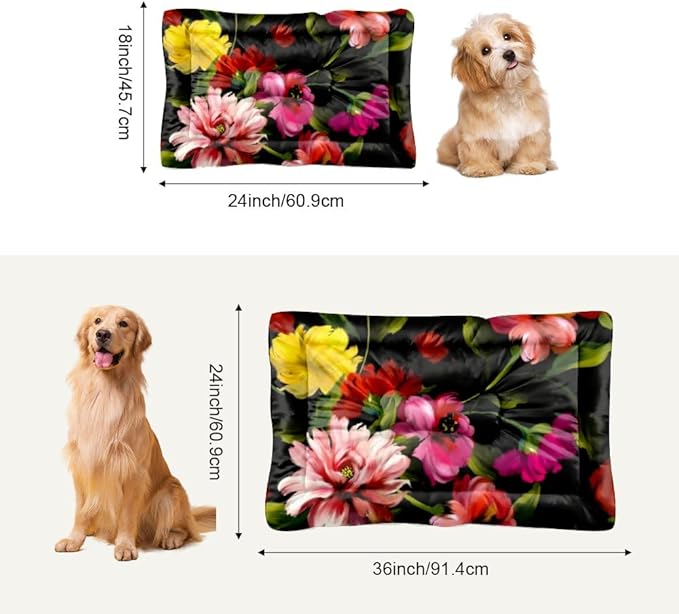 Ink Painting Dog Bed Pads Water Resistant Dog Bed Beds - Image 6