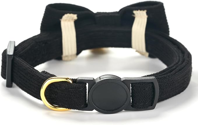 2 Pack Soft Corduroy Cat Collars - Image 7