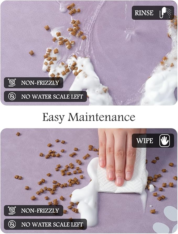 Pet Feeding Mat-Absorbent Dog Mat - Image 4