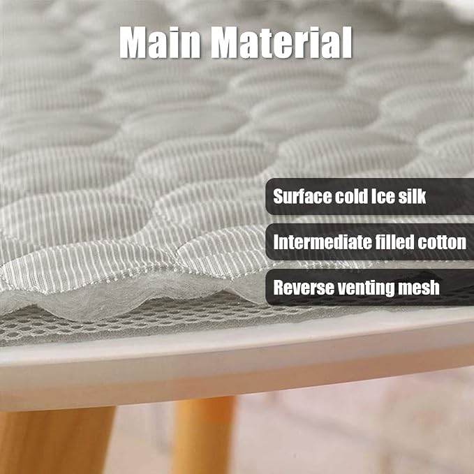 Washable Dog Cooling Mat Ice Silk Cooling Mat - Image 2