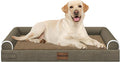 Large Dog Bed Orthopedic Washable: Beds Bolster XL Bed Large Big Dogs Egg Crate by Nanuya