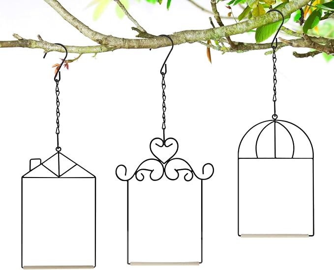 MIXXIDEA 3PK Hummingbird Perch, Hummingbird Swing by MIXXIDEA
