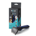 Deshedding Dog Brush for Long Hair – Gentle Deshedding Tool for Dogs & Cats – by Refuresh