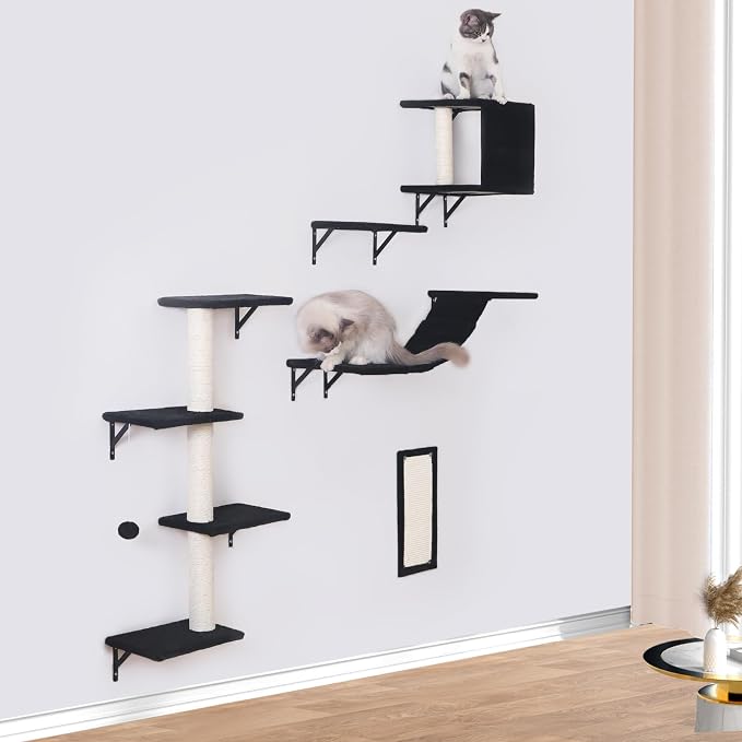 Modern Wall-Mounted Cat Furniture - Image 7