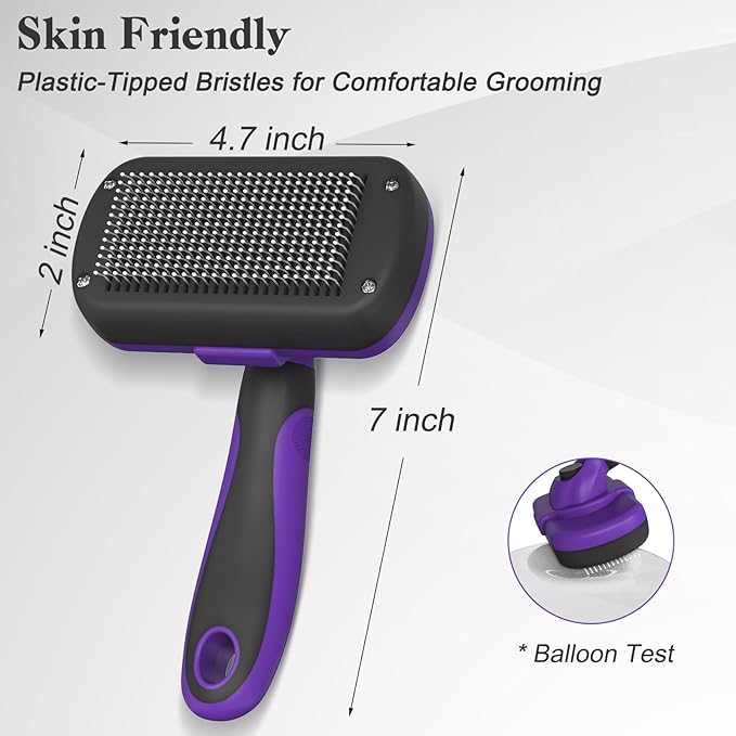 Swihauk Self Cleaning Slicker Brush - Image 4