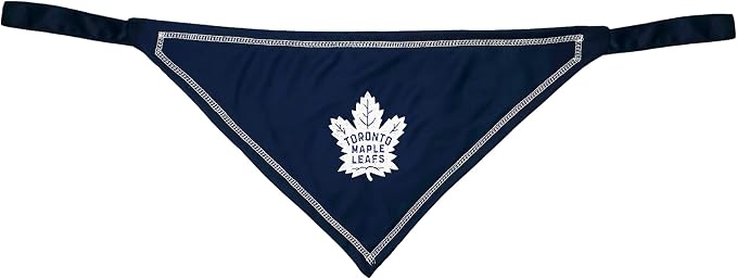 Pets First NHL Toronto Maple Leafs TIE Bandana, Size Large/X-Large. Dog Bandana - Image 2