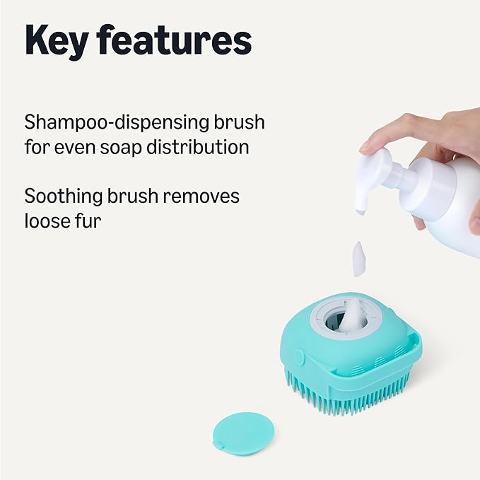 Amazon Basics Dog Bath Brush - Image 2