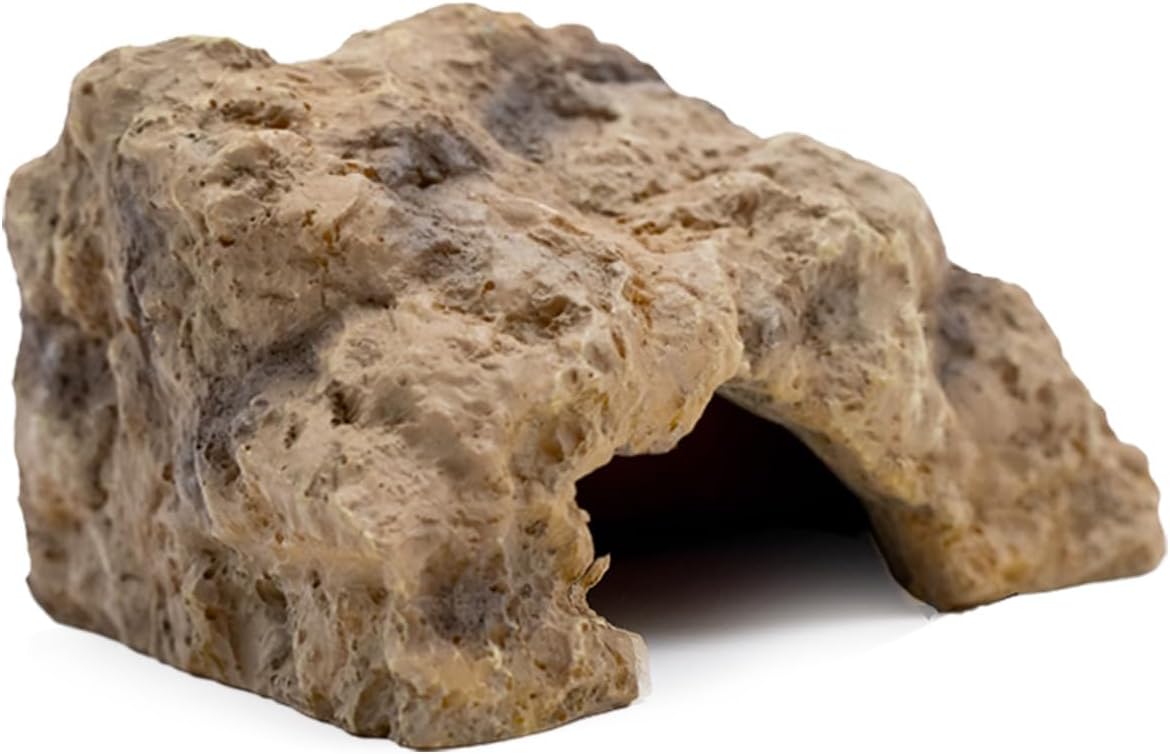 Small Resin Reptile Hide for Leopard Gecko - GlobalHabitat Supply