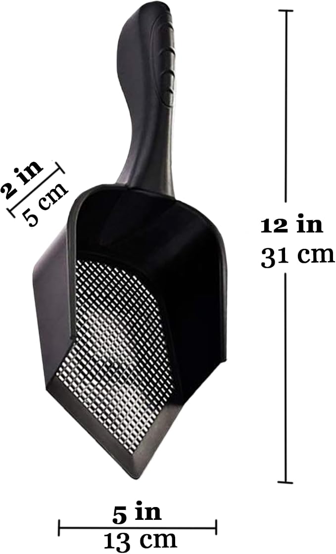 SunGrow Reptile Litter Scoop, Pointed Edge, - Image 7