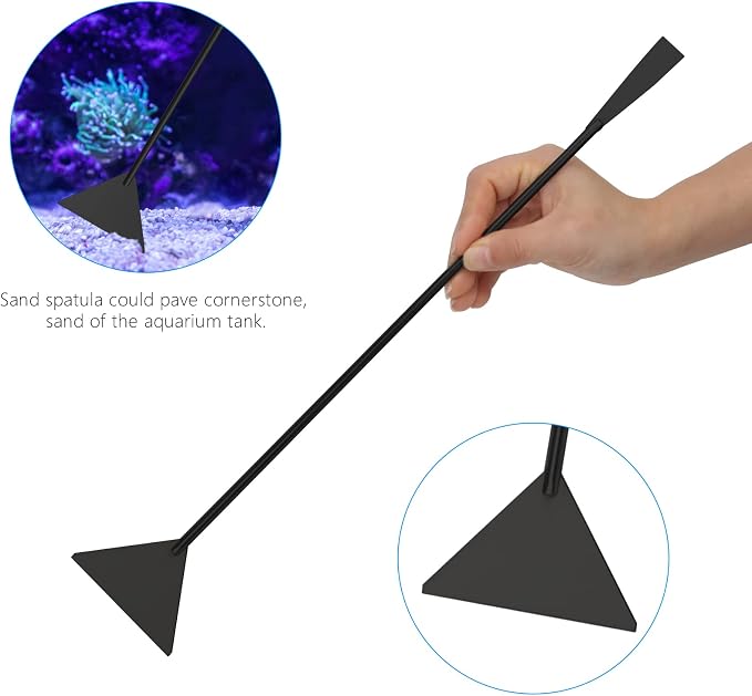 Aquarium Aquascape Tools Kit 15in, 4 in 1 Anti-Rust Aquatic Plant Aquascaping - Image 6