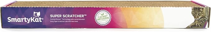 SmartyKat Super Scratcher Wide Corrugated Cat Scratcher - Image 5