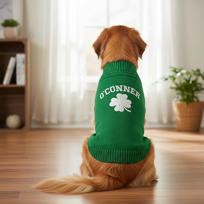 Personalized Dog Sweater, Custom Knit Sweater - Image 3