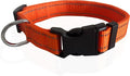 Adjustable Nylon Dog Collar, Reflective Collar 1 Inch 3/4 Inch 5/8 Inch Wide by TAIDA