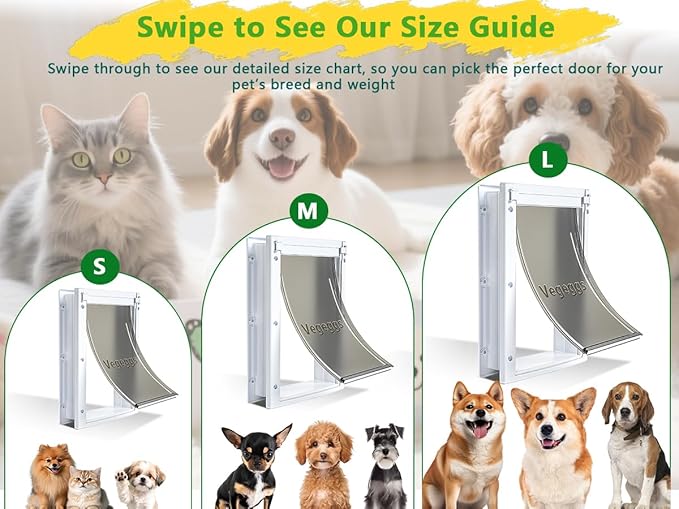 Pet Door Dog Door Easy Install - Image 11