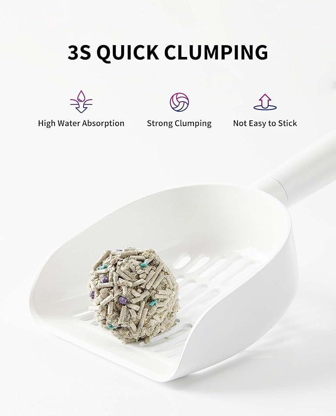 PETKIT Mixed Cat Litter Fast Clumping, Ultra Absorbent, 100% Natural - Image 2