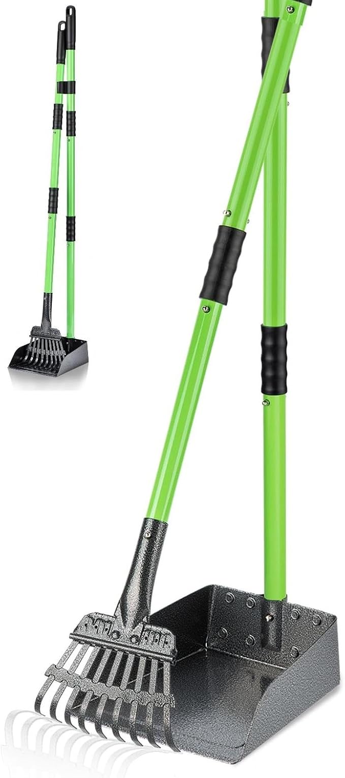 MXF Dog Pooer Scooper Set, 2 in 1 Pet Poop Scooper by MXF