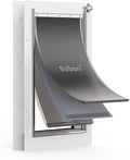 Baboni 3-Flaps Pet Door for Interior and Exterior Doors, Steel Frame and by Baboni