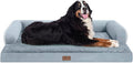 Large Dog Bed Orthopedic Washable, Big Large XXXLarge Dogs, Orthopedic Grey by Mekiy