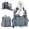 Expandable Pet Carrier, Airline-Approved Foldable and Detachable Backpack by Wildgogo