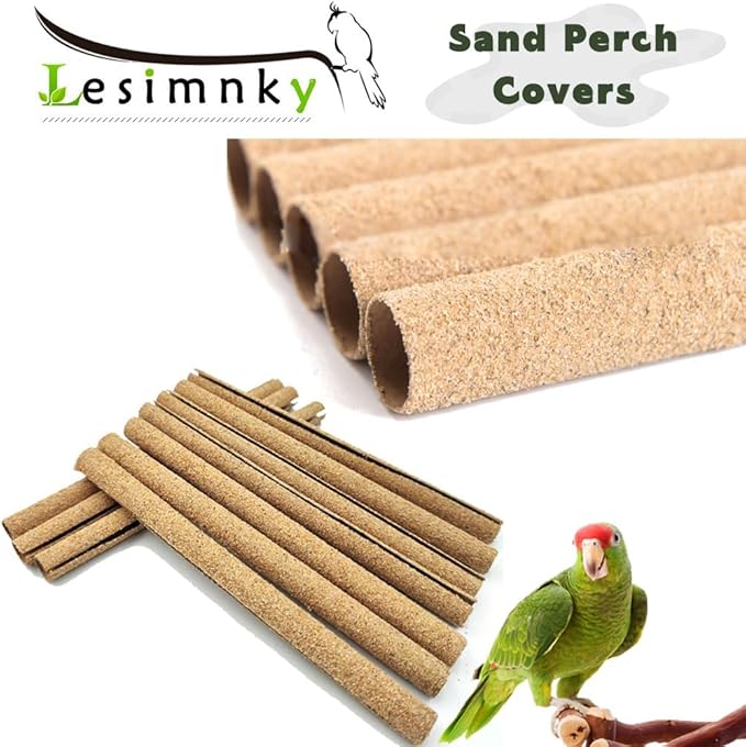 30PCS Birds Perch Covers, Sand Perch - Image 7