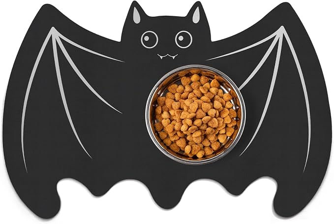 Pet Mats for Food and Water Dog Cat Food Mats Pet Feeding Mat Anti-Slip No by Petsinurarea