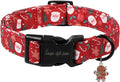 Christmas Dog Collar, Unique Style Paws Santa Claus Dog Collar by Uniquestylepaws