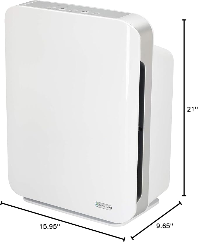 GermGuardian HEPA Air Purifier for Home, Large Rooms up to 1760 Sq. Ft. - Image 9