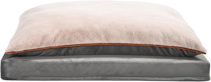 Amazon Basics Dog Bed with Cooling Gel Memory Foam, Pressure-Relief Support - Image 3