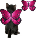 Pet Cat Bat Wings for Halloween Party Decoration, Puppy Collar Leads Cosplay by Puoyis