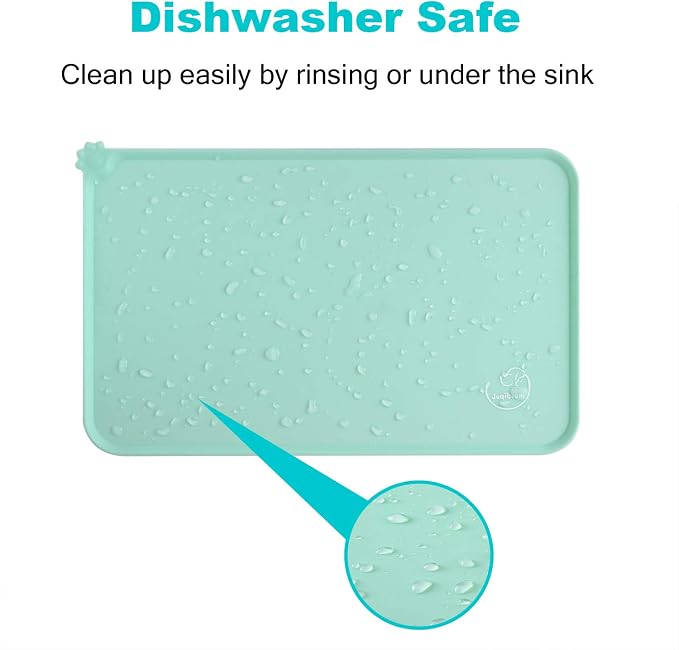 Silicone Waterproof Dog Cat Pet Feeding Mats, Non Slip, Easy Clean Pet Dog Cat - Image 6