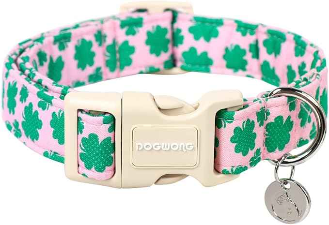 DOGWONG St. Patrick's Day Dog Collar