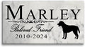 Broad Bay Dog Memorial Stone Personalized Marker Outdoor Garden Choose Your by BroadBayPersonalizedGifts