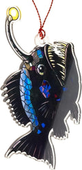Anglerfish Christmas Ornaments 2025, Unique Fishing Ornaments by NELXI