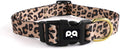 QQPETS Adjustable Soft Dog Collar: Print Flower Pink Multicolor Cute Patterns by QQPETS