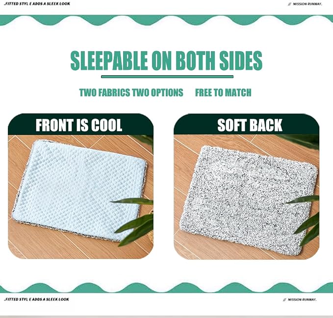 Two Uses'Cat Mat, Self Warming&Cooling Cat Mat.18 * 24in-Cooling Cat - Image 4