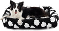 JOEJOY Medium Dog Bed Medium Size Dog, Rectangle Washable Orthopedic Pet Bed by JOEJOY
