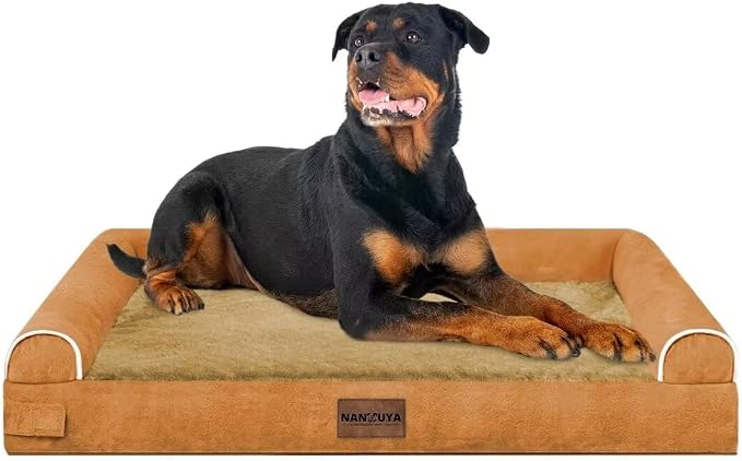 Large Dog Bed Orthopedic Washable: Beds Bolster XXL Bed Big XLarge Dogs Egg - Image 9