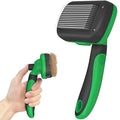 Self Cleaning Deshedding Brush for Dogs & Cats by Dipoo