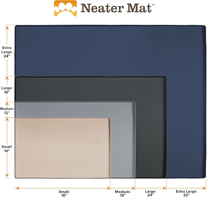 Neater Pet Brands Neater Mat Cat & Dog Food Mat, Waterproof & BPA-Free Silicone - Image 9