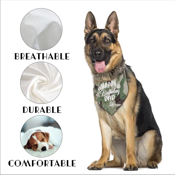 K32 Camouflage Dog Bandana - Image 3