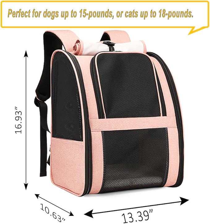 Texsens Pet Carrier Backpack - Image 2