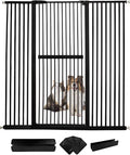 Lumizone Extra Tall Cat Gate 61.02" High Pressure Mounted Extra Wide by Lumizone