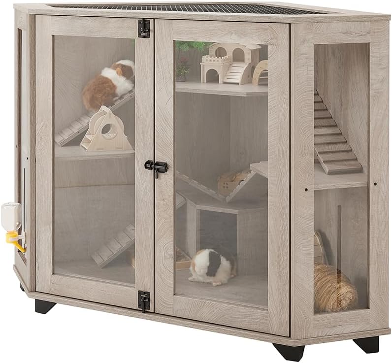 unipaws Chinchilla and Hedgehog Cage, Large - GlobalHabitat Supply